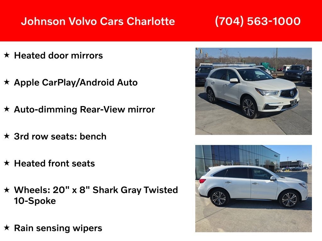 2019 Acura MDX 3.5L Technology Package