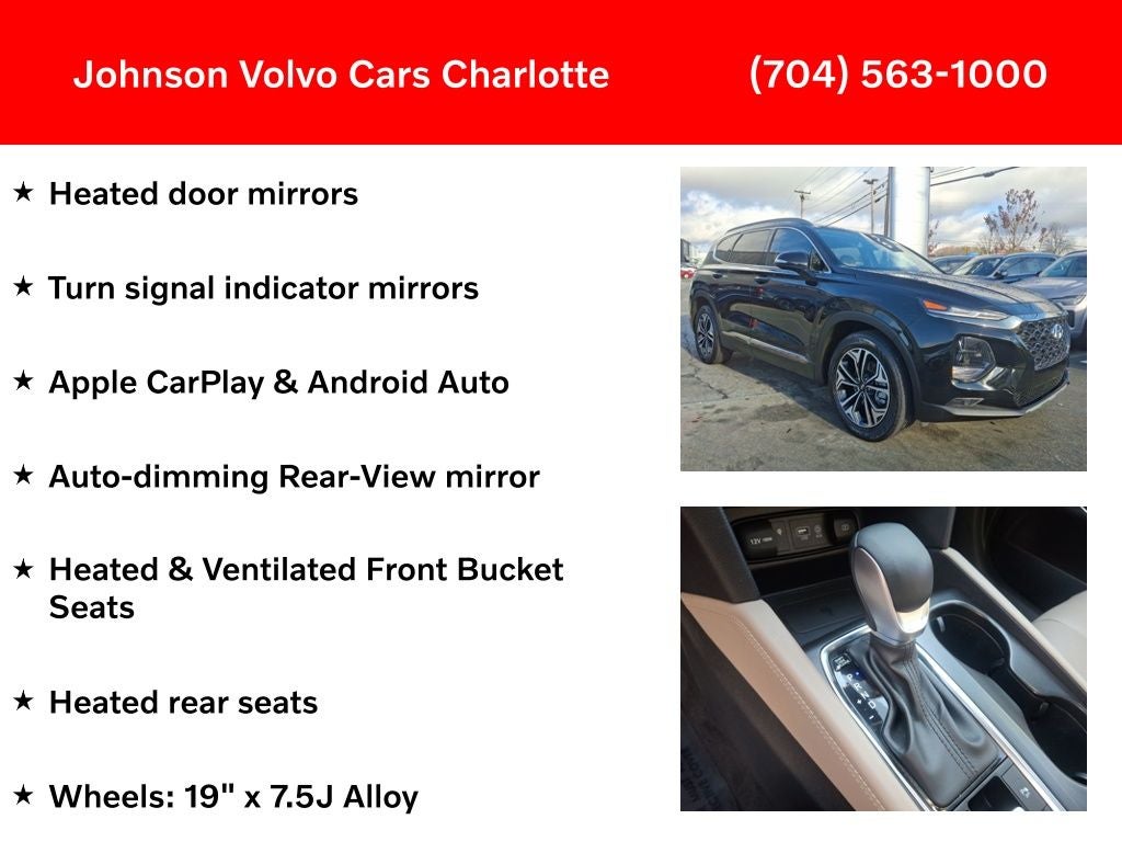 2019 Hyundai Santa Fe Ultimate