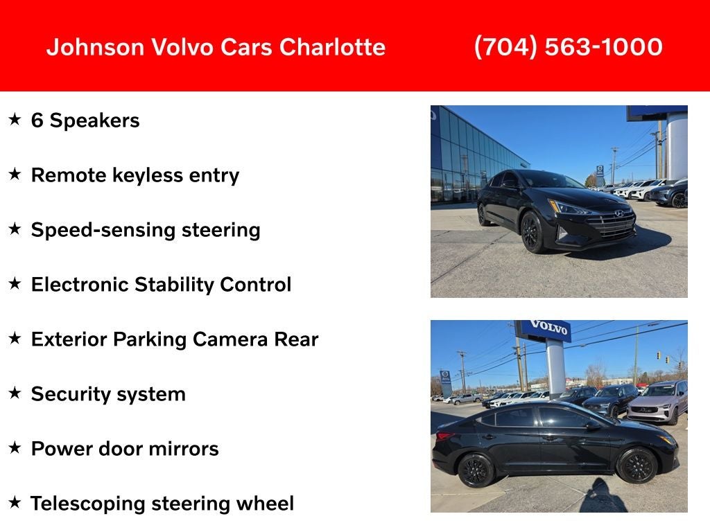 2019 Hyundai Elantra SE