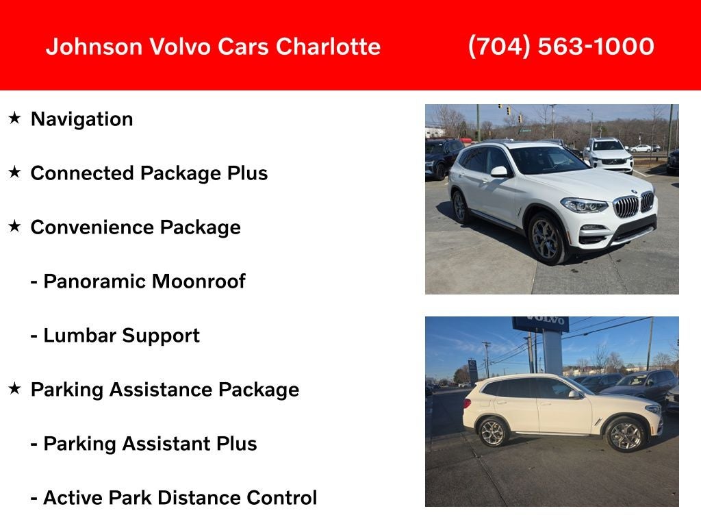 2021 BMW X3 sDrive30i