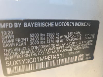2021 BMW X3 sDrive30i