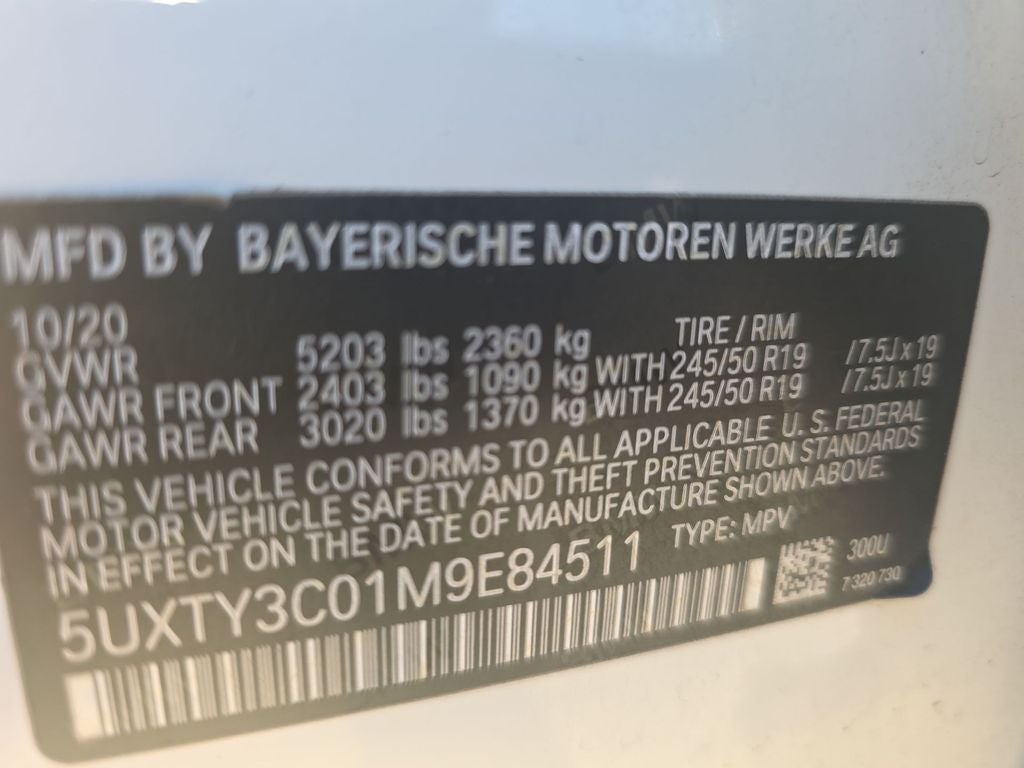 2021 BMW X3 sDrive30i