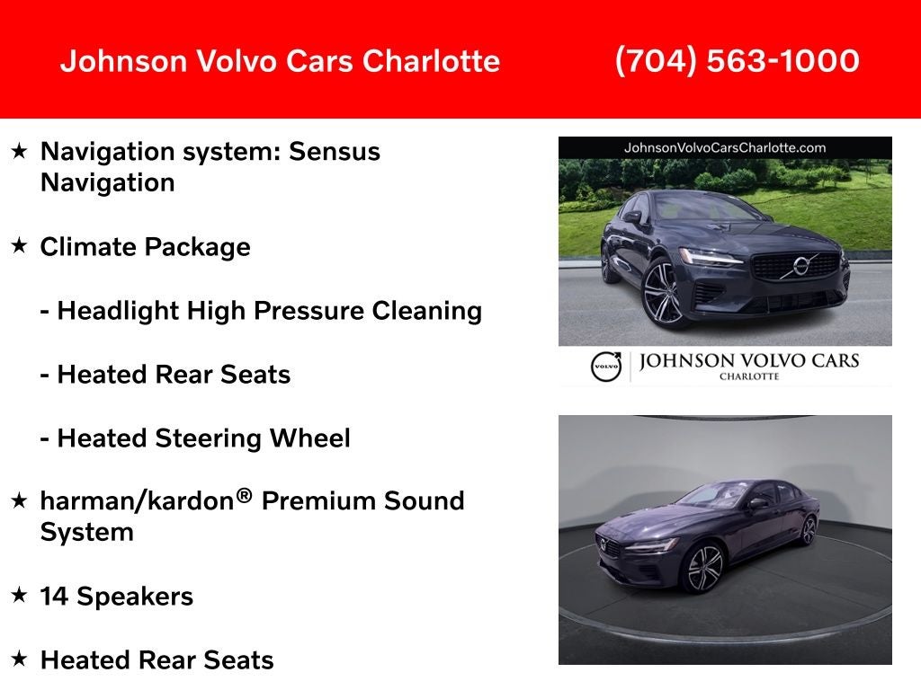 2022 Volvo S60 Recharge Plug-In Hybrid T8 R-Design