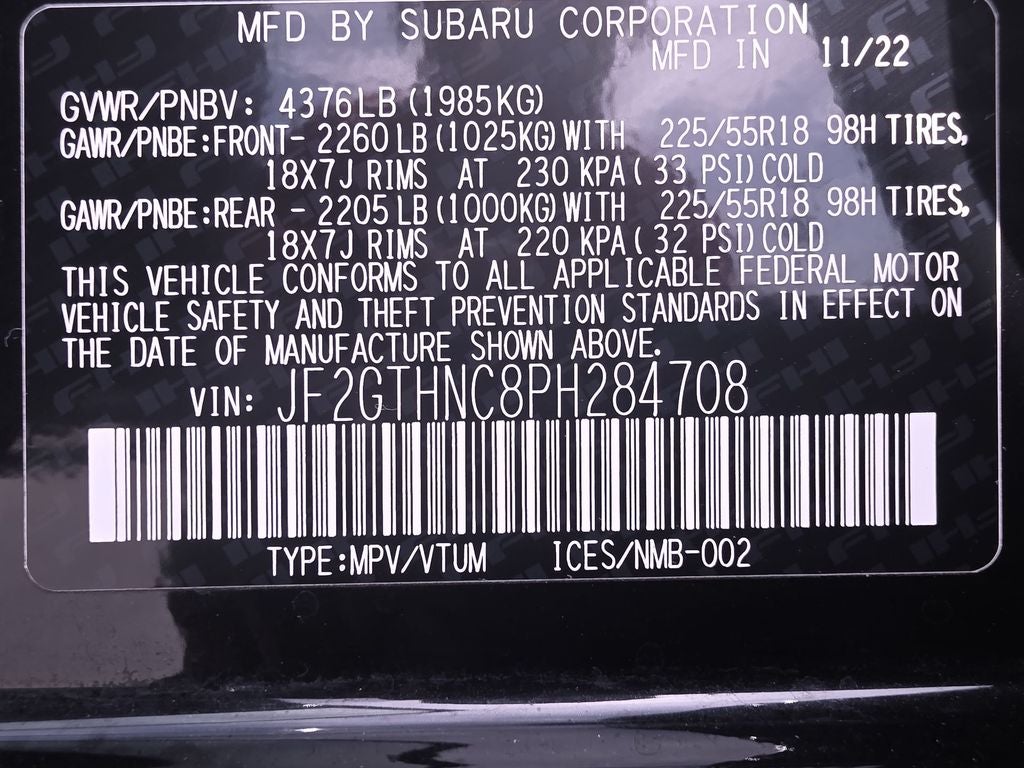 2023 Subaru Crosstrek Limited