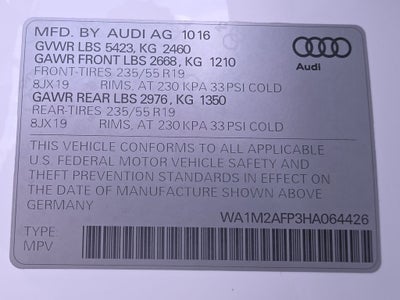 2017 Audi Q5 2.0T Premium Plus quattro