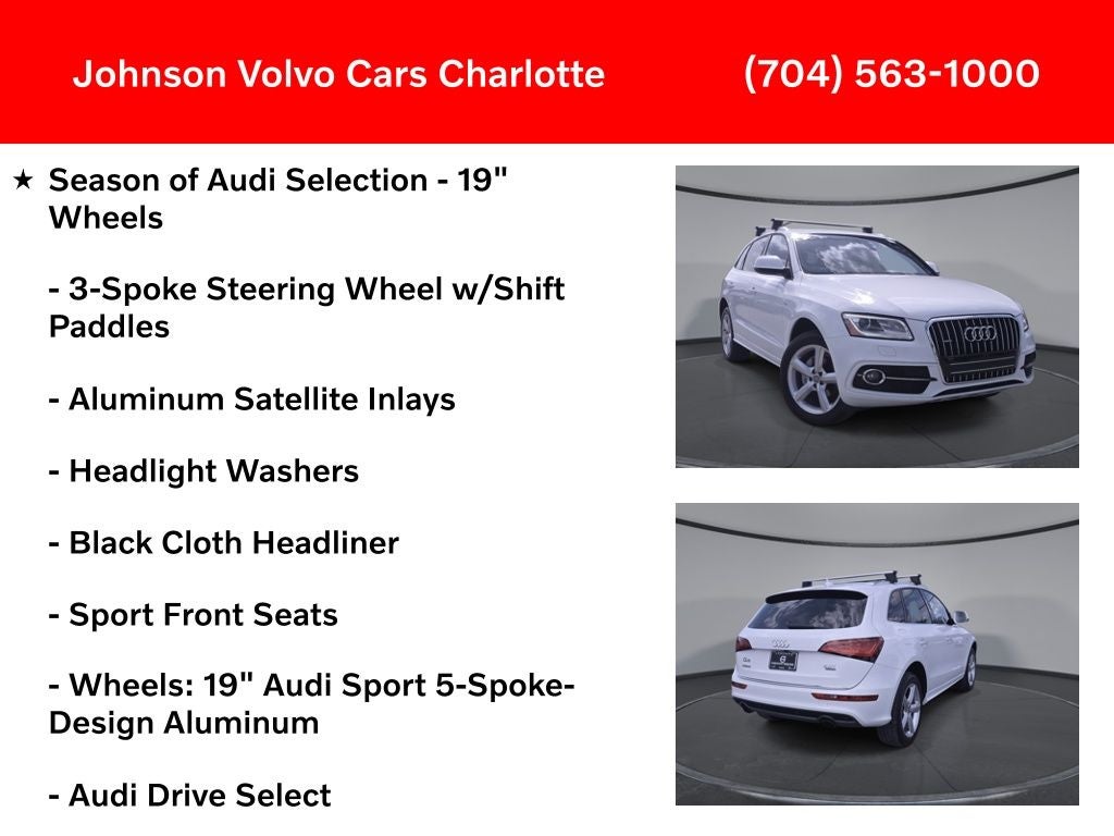 2017 Audi Q5 2.0T Premium Plus quattro