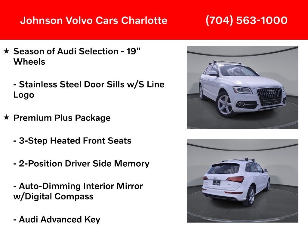 2017 Audi Q5 2.0T Premium Plus quattro