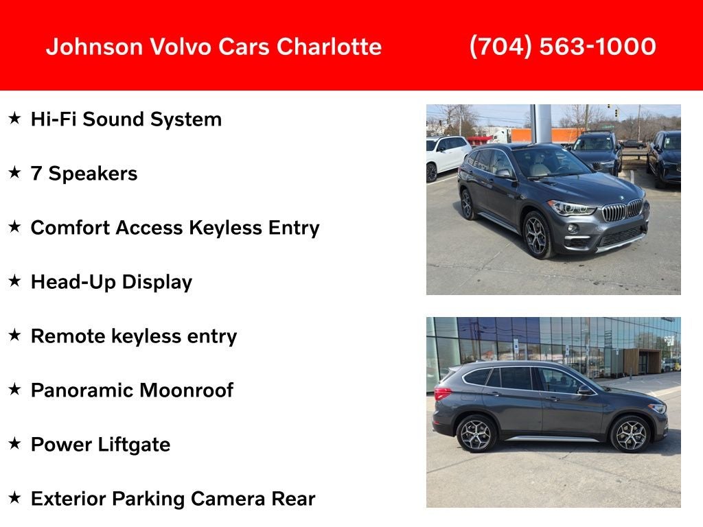 2019 BMW X1 sDrive28i