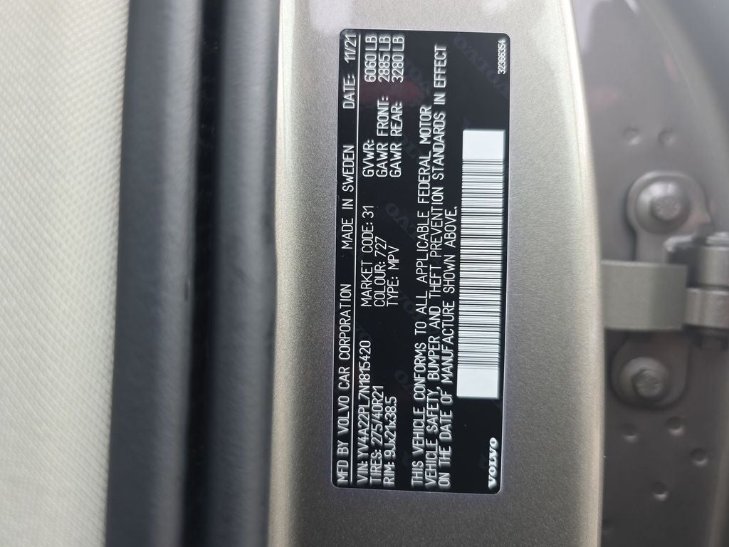 2022 Volvo XC90 T6 Inscription