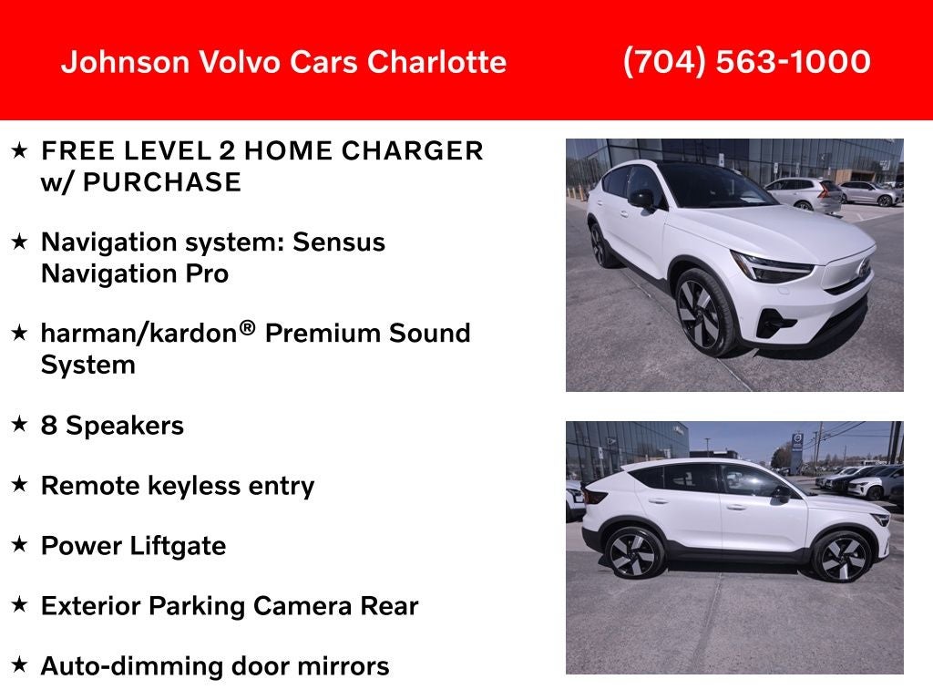 2023 Volvo C40 Recharge Pure Electric Ultimate