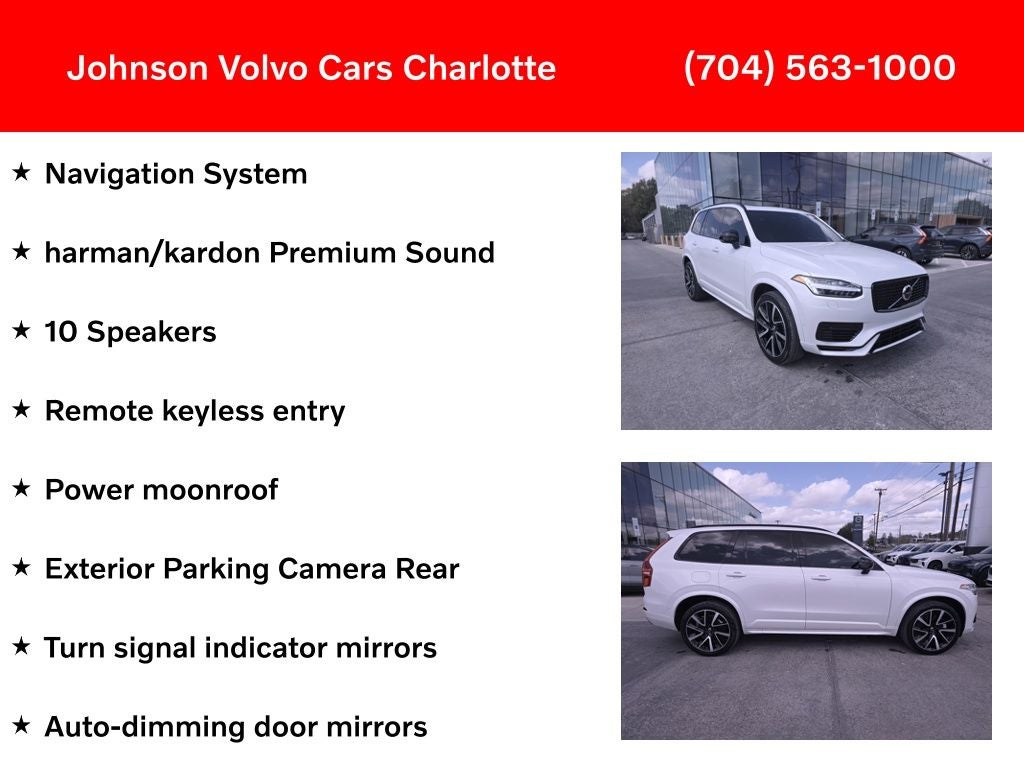 2023 Volvo XC90 Recharge Plug-In Hybrid T8 Plus Dark Theme 7 Passenger