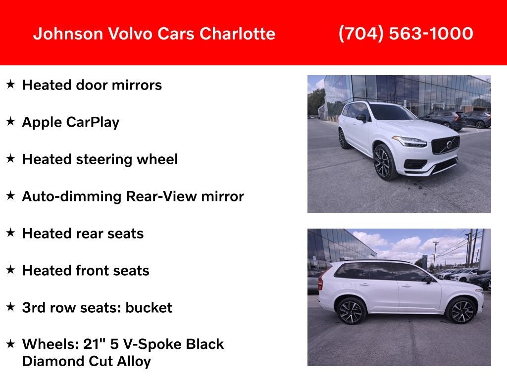 2023 Volvo XC90 Recharge Plug-In Hybrid T8 Plus Dark Theme 7 Passenger