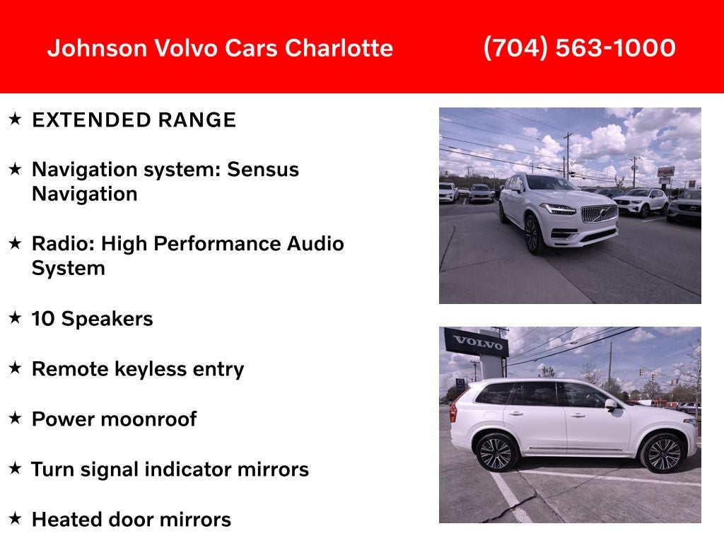 2022 Volvo XC90 Recharge Plug-In Hybrid T8 Inscription Expression Extended Range 7P