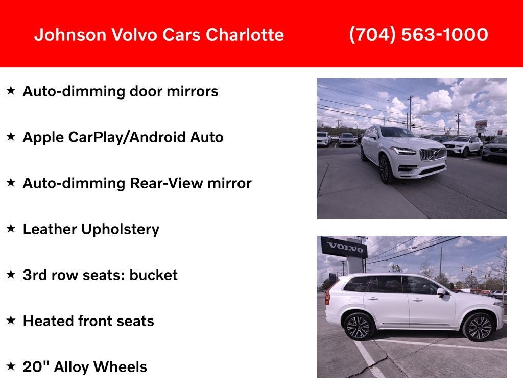 2022 Volvo XC90 Recharge Plug-In Hybrid T8 Inscription Expression Extended Range 7P