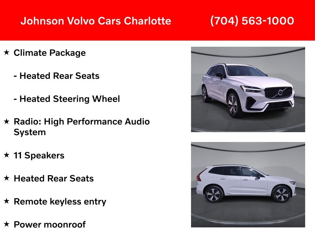 2023 Volvo XC60 Recharge Plug-In Hybrid T8 Plus Dark Theme